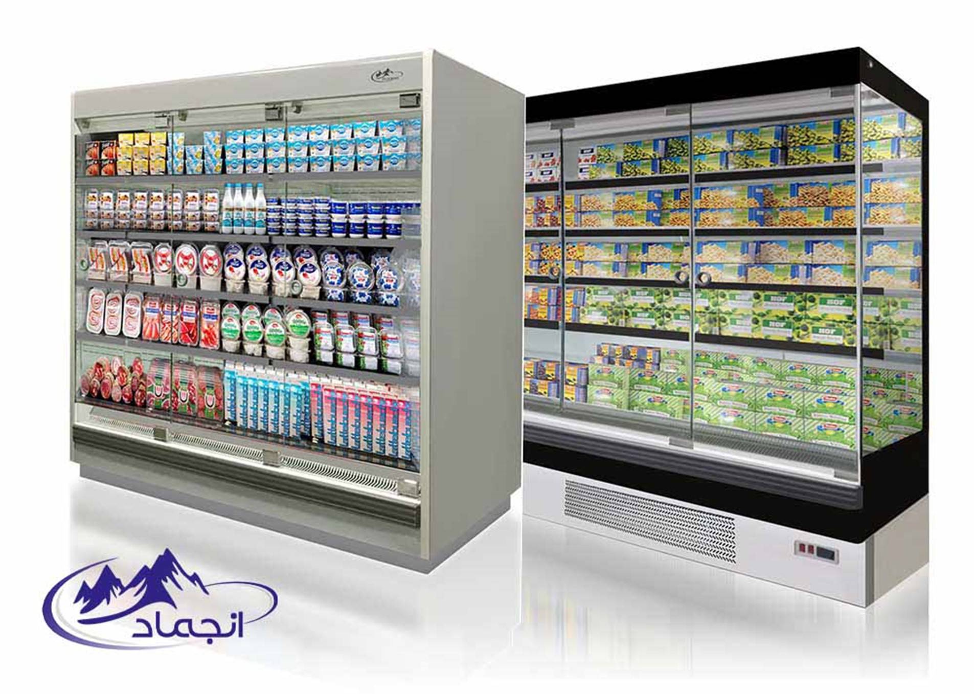 مقایسه یخچال سبلان(پرده هوا) و یخچال بینالود (درب دار)